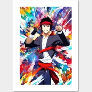 anime boy Posters and Art